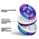 Pohled zepředu na krabičku nikotinových sáčků Frosty Berry Strong